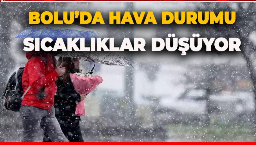 KAR GELİYOR, SICAKLIKLAR DÜŞECEK