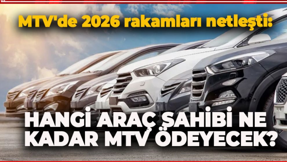 KİM NE KADAR MTV ÖDEYECEK?