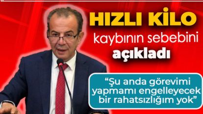 BAŞKAN ÖZCAN KİLO KAYBINI SORANLARA DURUMUNU AÇIKLADI