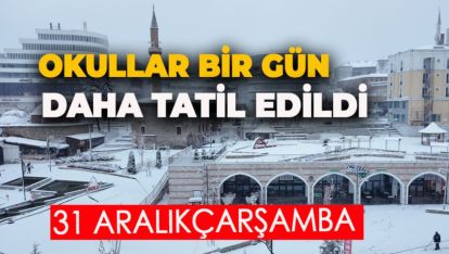BOLU'DA EĞİTİME 'KAR' ENGELİ