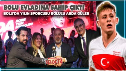 BOLU'DA YILIN SPORCUSU BOLULU ARDA GÜLER