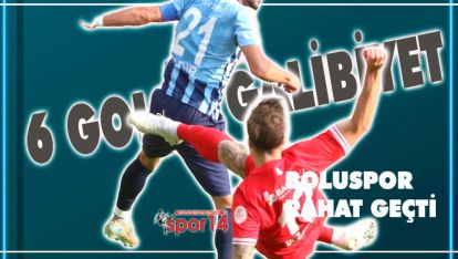 BOLUSPOR ADANADEMİR'İ FARKLI GEÇTİ