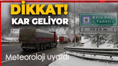 KAR YAĞIŞI YAVAŞ YAVAŞ GELİYOR