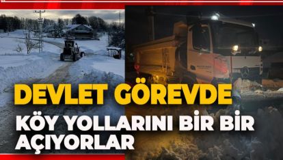 VALİLİK VE ÖZEL İDARE 263 KÖY YOLUNDAN 191'İNİ AÇTI