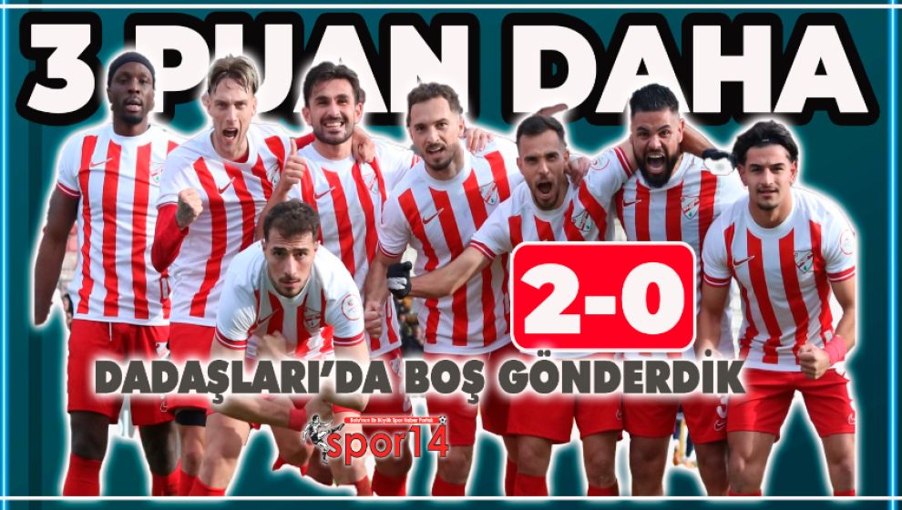 BOLUSPOR'DAN TERTEMİZ VE NET GALİBİYET