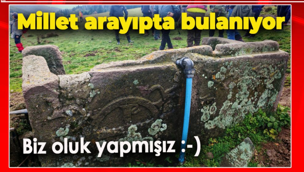 DOĞASEVERLER OLUK OLARAK KULLANILAN TAHİT BULDULAR