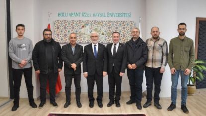 BGCDEN REKTÖR YİĞİTE HAYIRLI OLSUN ZİYARETİ