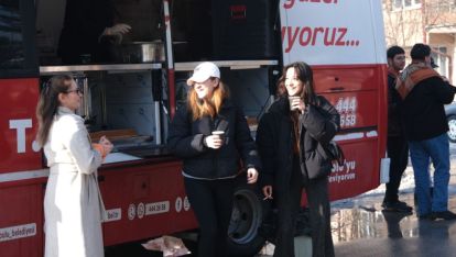 BOLU BELEDİYESİNDEN ÜNİVERSİTE ÖĞRENCİLERİNE ÇORBA