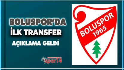 BOLUSPOR YENİ TRANSFERİ AÇIKLADI