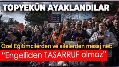 KAPANMA NOKTASINA GELEN REHABİLİTASYONLAR İÇİN BİNLERCE KİŞİ AYAKLANDI