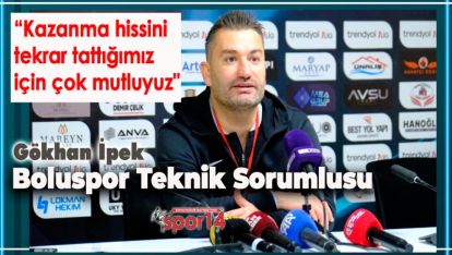 MAÇIN ARDINDAN BOLUSPOR CEPHESİ