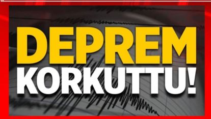 SON DAKİKA.. BOLU'DA DEPREM