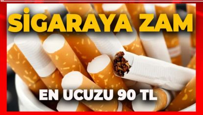 TİRYAKİLERE KÖTÜ HABER. EN UCUZ SİGARA 90 TL