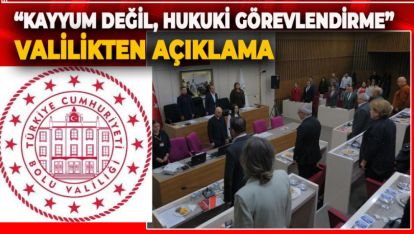 VALİLİKTEN BAŞKAN ÖZCAN'IN AÇIKLAMALARINA YANIT