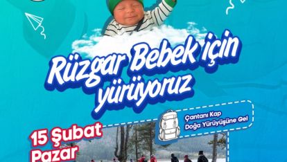 Her adım, Bolu’nun ilk SMA hastası Rüzgâr Bebek için