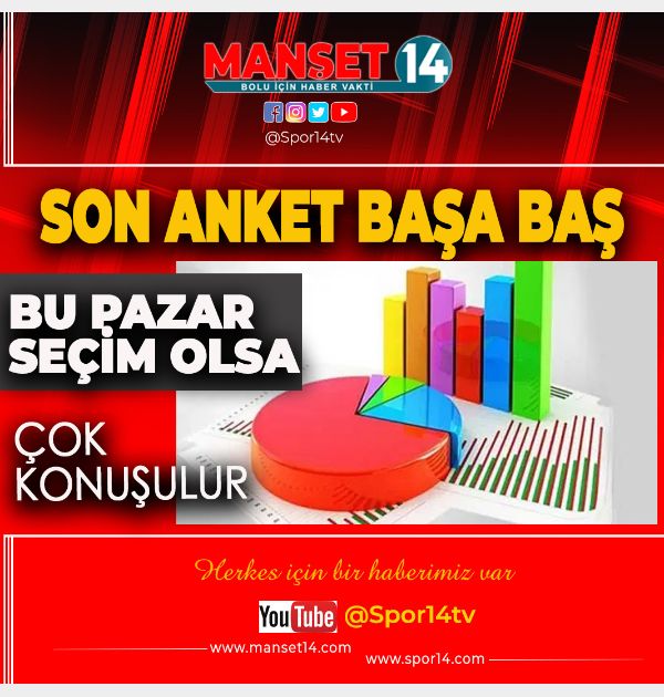 BU PAZAR SEÇİM OLSA! İŞTE SON ANKET...