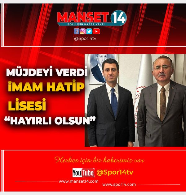 İMAM HATİP LİSESİ KENDİ BİNASINDA, KENDİ YERİNDE EĞİTİM VERECEK