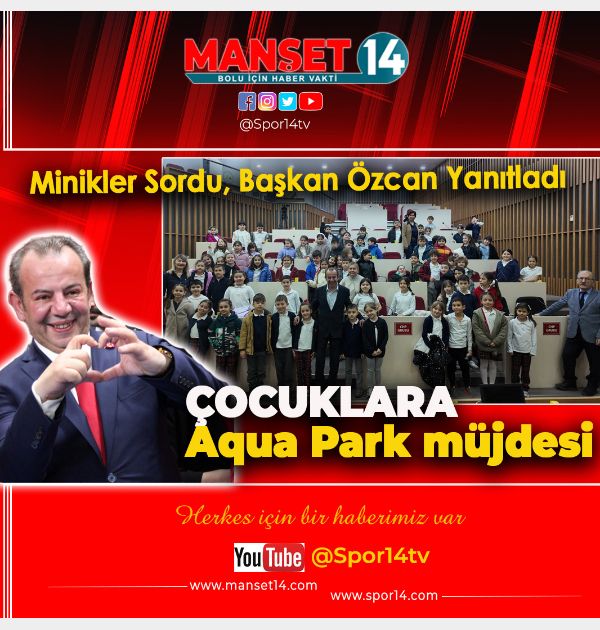 MİNİKLER SORDU, BAŞKAN ÖZCAN YANITLADI