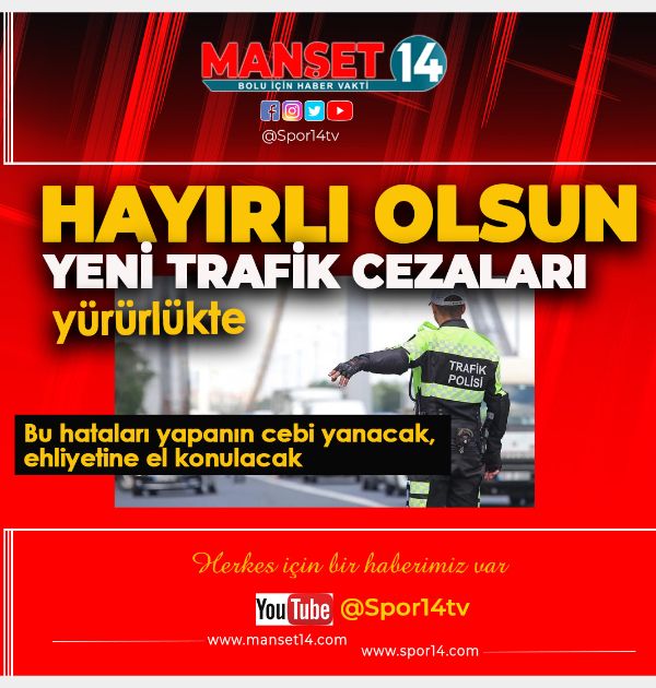 TRAFİKTE BUNLARI YAPARKEN BİR KEZ DAHA DÜŞÜNÜN!