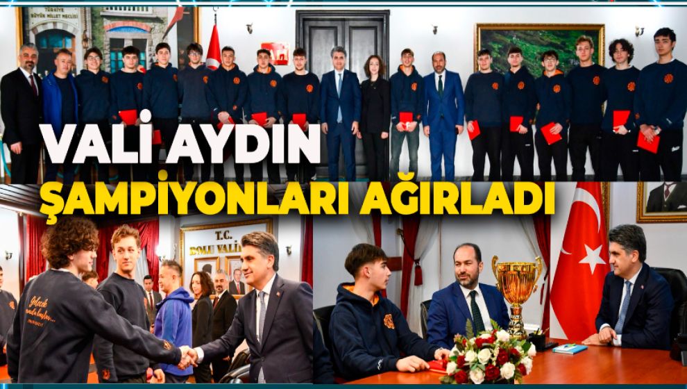 BOLU'NUN GURURU TÜRKİYE ŞAMPİYONLARI MAKAM'DA