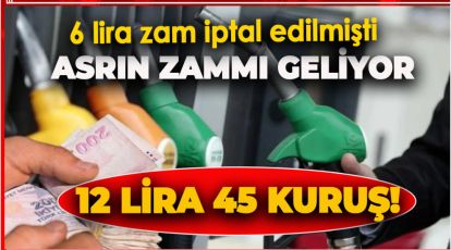 AKARYAKITA TARİHTE GÖRÜLMEMİŞ ZAM GELİYOR! İPTALİN ARDINDAN FELAKET ÇIKTI