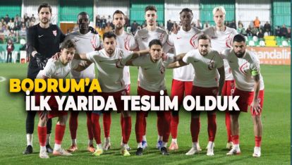 BOLUSPOR DEPLASMANDAN YİNE ELİ BOŞ DÖNDÜ