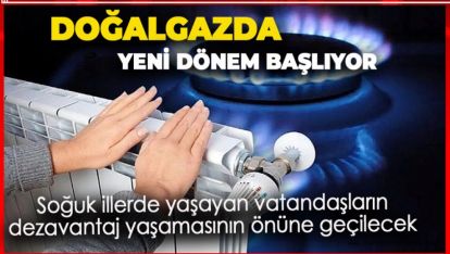 DOĞALGAZDA YENİ DÖNEM BAŞLIYOR. BOLULU VATANDAŞLAR İÇİN İYİ HABER