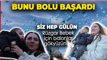SMA HASTASI RÜZGAR İÇİN BOLU'DA KUTLAMA