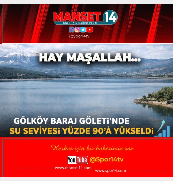 GÖLKÖY'DEN SEVİNDİRİCİ HABER GELDİ. YÜZDE 90 OLDU