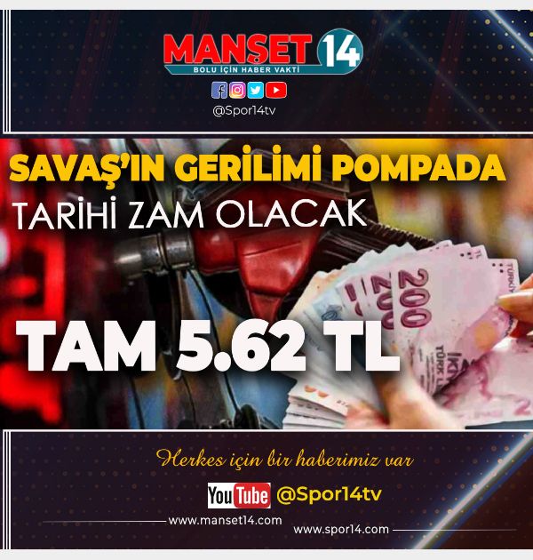 SAVAŞIN TÜRKİYE'YE FATURASI BELLİ OLDU. DEPOLARI DOLDURUN