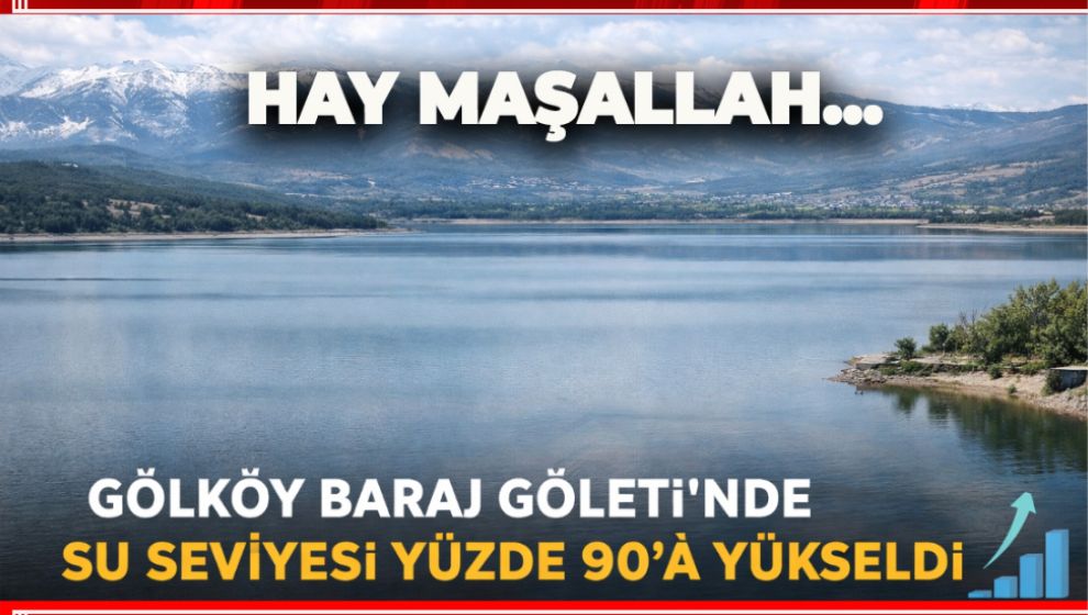 GÖLKÖY'DEN SEVİNDİRİCİ HABER GELDİ. YÜZDE 90 OLDU