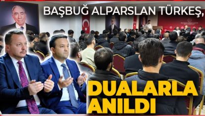 BAŞBUĞ ALPARSLAN TÜRKEŞ, BOLU'DA DUALARLA ANILDI