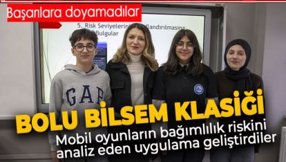 BOLU BİLSEM'DEN YİNE DİKKAT ÇEKEN BİR PROJE