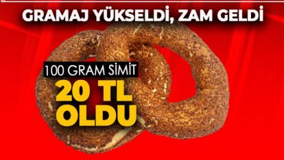 BOLU'DA SİMİT FİYATLARINA ZAM: GRAMAJ ARTTI, FİYAT YÜKSELDİ