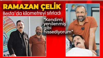 BOLU'NUN TANINMIŞ SANATÇISI RAMAZAN ÇELİK, BESTA FİZYOTERAPİ'DE YENİLENDİ