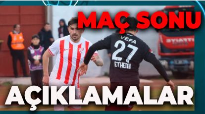 BOLUSPOR SİVASSPOR MAÇININ ARDINDAN