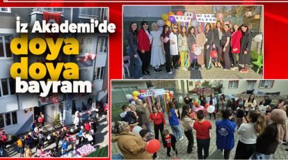İZ AKADEMİ'DE 23 NİSAN COŞKUSU: ÖZEL ÇOCUKLARIN MUTLULUĞU YÜZLERE YANSIDI