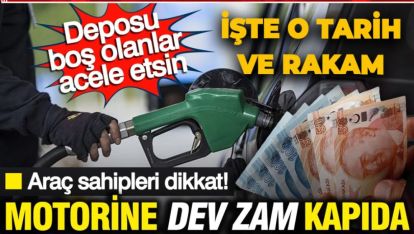 MOTORİNE TARİHİN EN BÜYÜK ZAMMI YOLDA