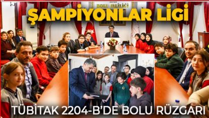 VALİ AYDIN, TÜBİTAK BAŞARISI ELDE EDEN ÖĞRENCİLERİ KABUL ETTİ