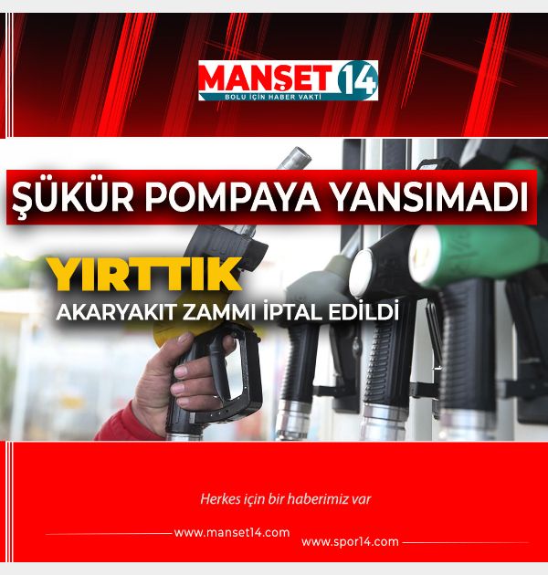 ARAÇ SAHİPLERİNİ SEVİNDİREN GELİŞME. ZAM İPTAL EDİLDİ