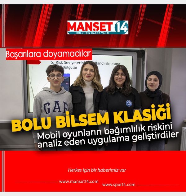 BOLU BİLSEM'DEN YİNE DİKKAT ÇEKEN BİR PROJE