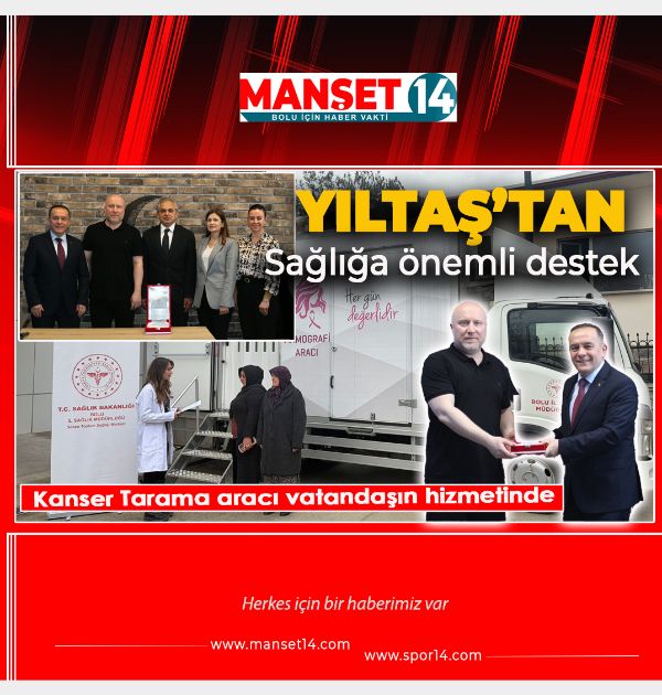 KANSER HAFTASI KAPSAMINDA ANLAMLI ZİYARET: YILTAŞ VAKFI'NA TEŞEKKÜR PLAKETİ