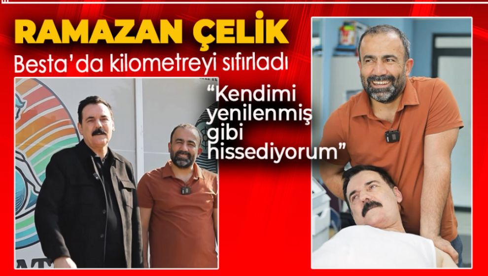 BOLU'NUN TANINMIŞ SANATÇISI RAMAZAN ÇELİK, BESTA FİZYOTERAPİ'DE YENİLENDİ