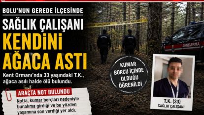 33 YAŞINDAKİ SAĞLIK GÖREVLİSİNDEN ACI HABER