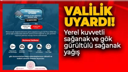 BOLU İÇİN METEOROLOJİK UYARI: KUVVETLİ SAĞANAK VE GÖK GÜRÜLTÜLÜ YAĞIŞ BEKLENİYOR