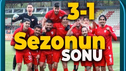 BOLUSPOR SEZONA GALİBİYETLE VEDA ETTİ