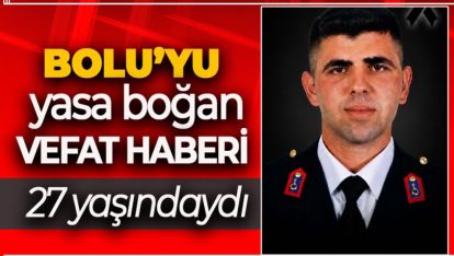 MUDURNU'DAN ACI HABER GELDİ. SADECE 27 YAŞINDAYDI
