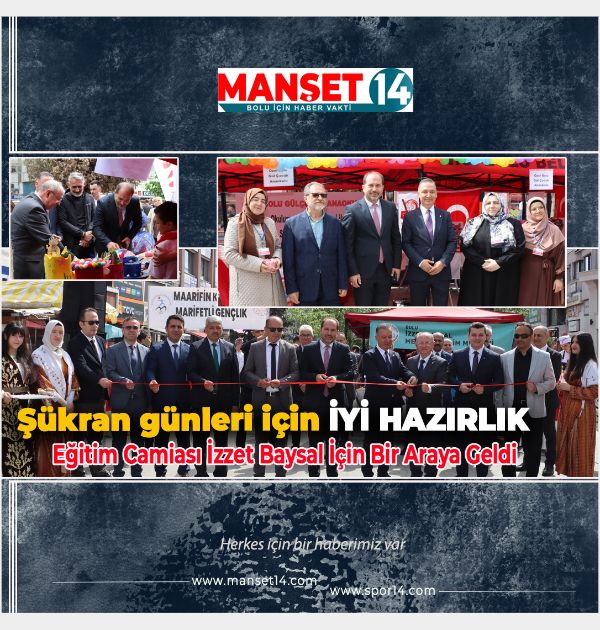 İZZET BAYSAL ŞÜKRAN GÜNLERİ'NDE EĞİTİM STANTLARINA YOĞUN İLGİ