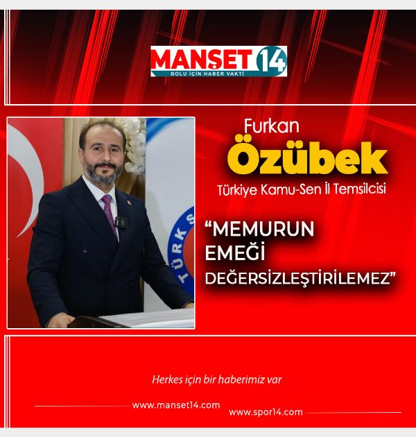 KAMU-SEN'DEN ÜCRET ADALETSİZLİĞİ TEPKİSİ: “MEMURUN EMEĞİ DEĞERSİZLEŞTİRİLEMEZ”