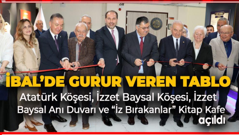 İZZET BAYSAL ANADOLU LİSESİ'NDE YENİLENEN ALANLAR HİZMETE AÇILDI